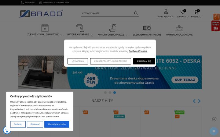 Screenshot of brado.sklep.pl