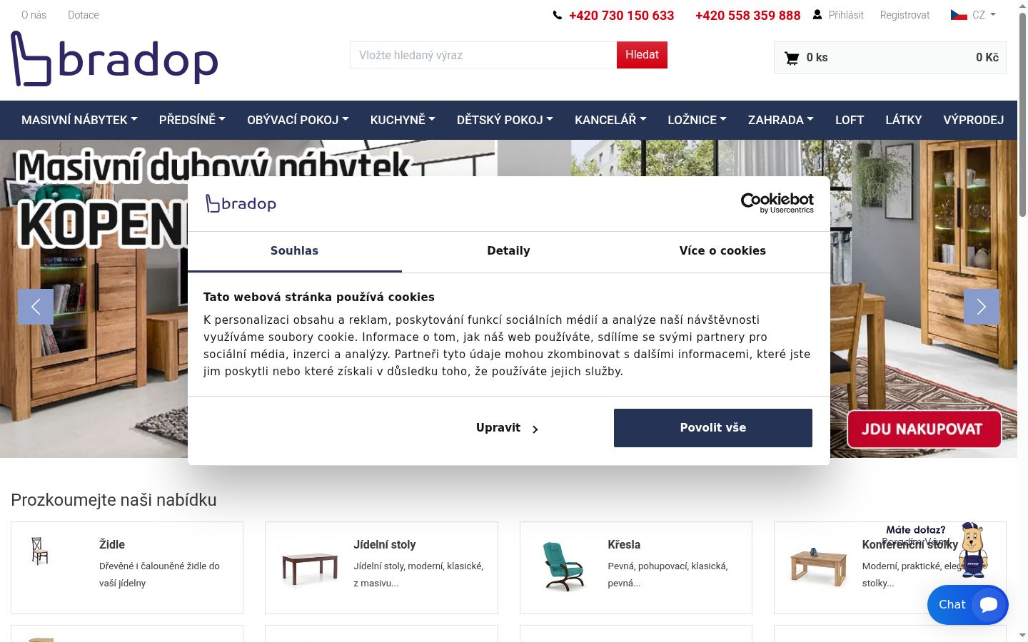 Sutikimo reklamjuostės, rodytos prieš bet kokią sąveiką, ekrano kopija