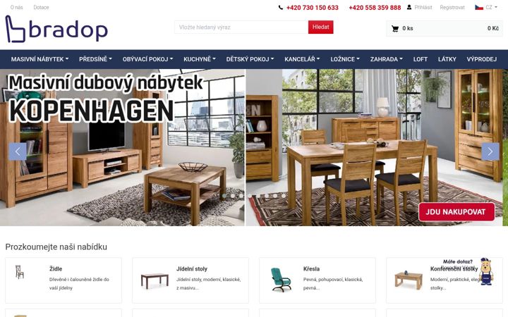 Screenshot of bradop.sk