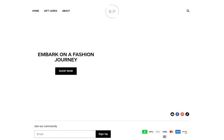 Screenshot of braelynparks.com