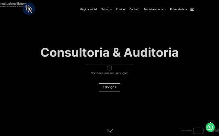 Screenshot of braem.com.br