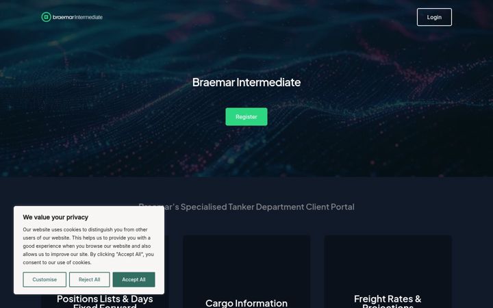 Screenshot of braemarintermediate.com