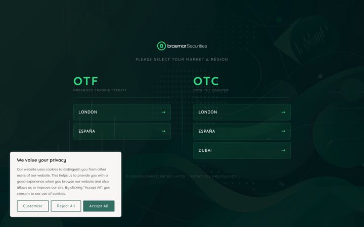 Screenshot of braemarsecuritieslimited.com