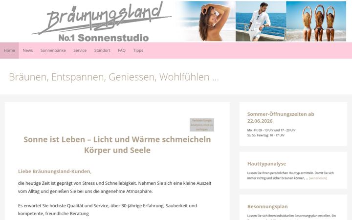 Screenshot of braeunungsland.de