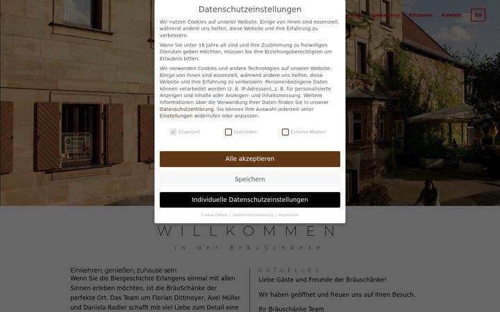 Zrzut ekranu braeuschaenke.de