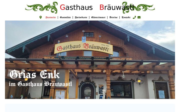 Screenshot of braeuwastl-garmisch.de
