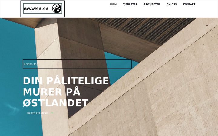 Screenshot of brafas.no