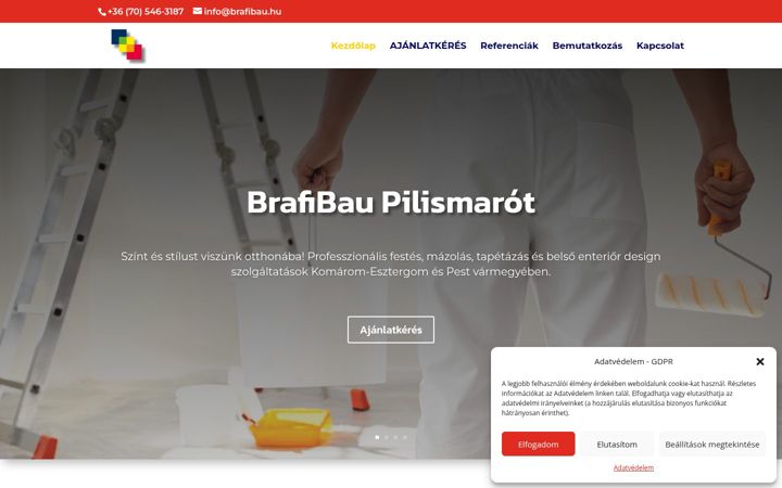 Screenshot of brafibau.hu