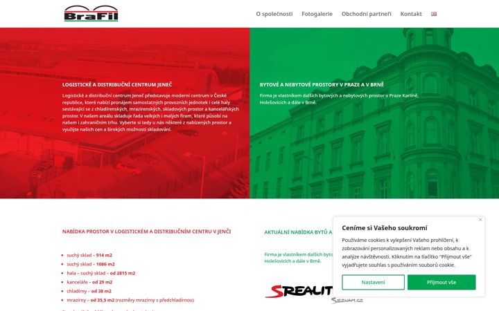 Screenshot of brafil.cz