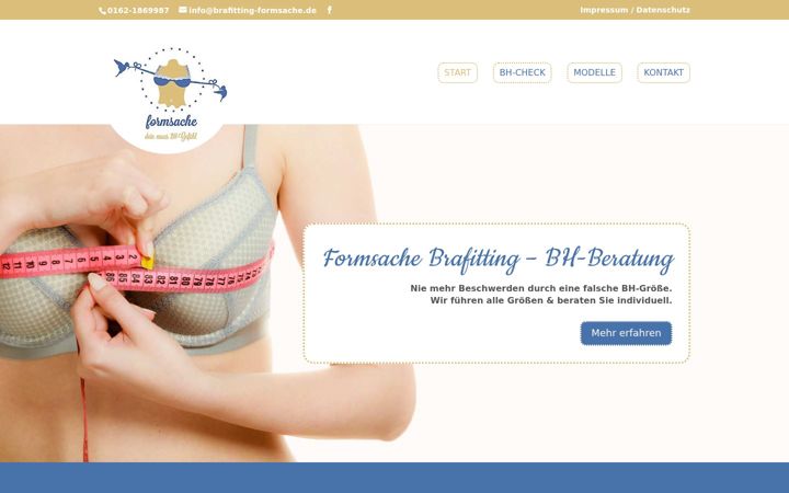 Screenshot of brafitting-formsache.de