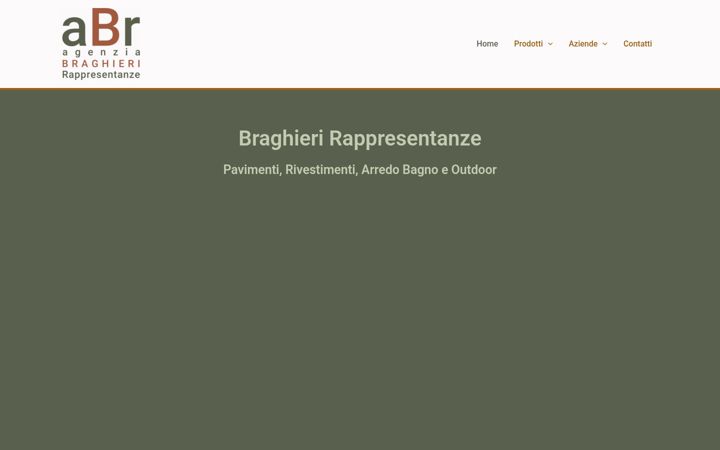 Screenshot of braghieri.it