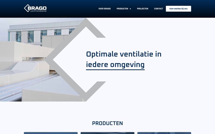 Screenshot of brago.nl