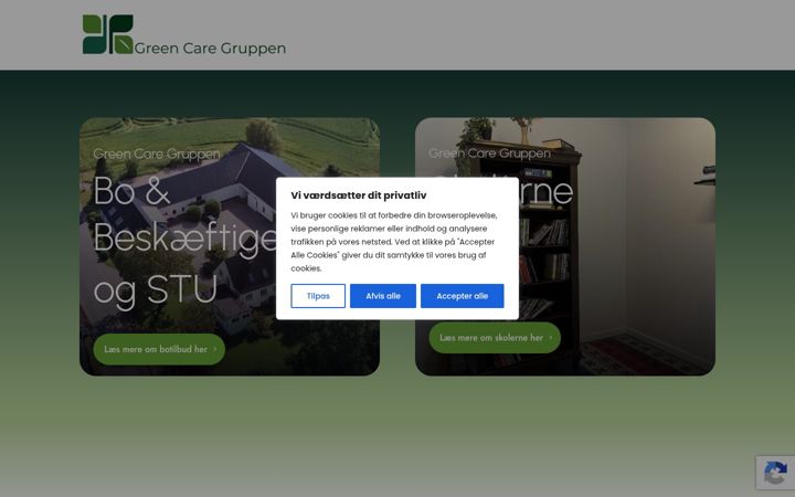Screenshot of brahetrolleborg-greencare.dk