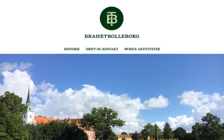 Screenshot of brahetrolleborg.dk