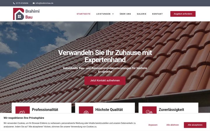 Zrzut ekranu brahimi-bau.de