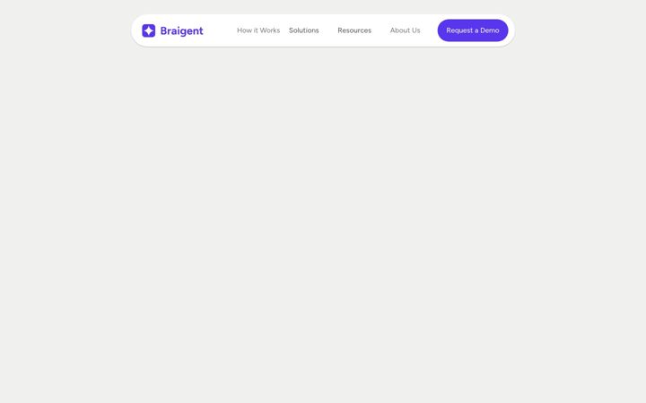 Screenshot of braigent.ai
