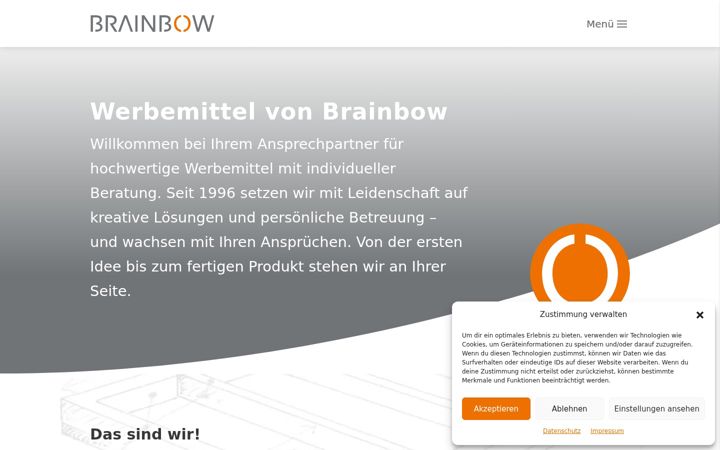 Screenshot ta' brain-bow.de