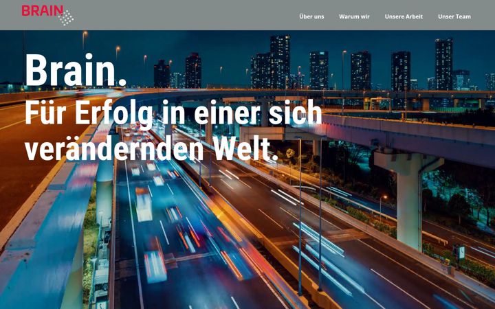 Screenshot of brain-gmbh.de