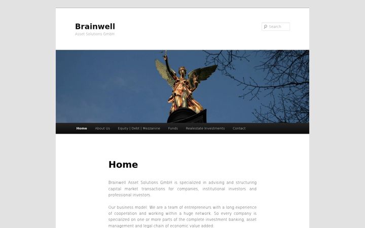Screenshot ta' brain-well.de