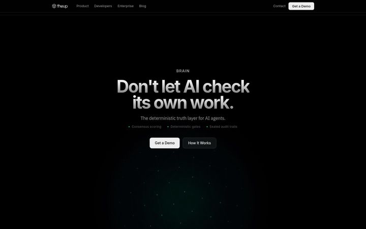 Screenshot of brainapp.xyz