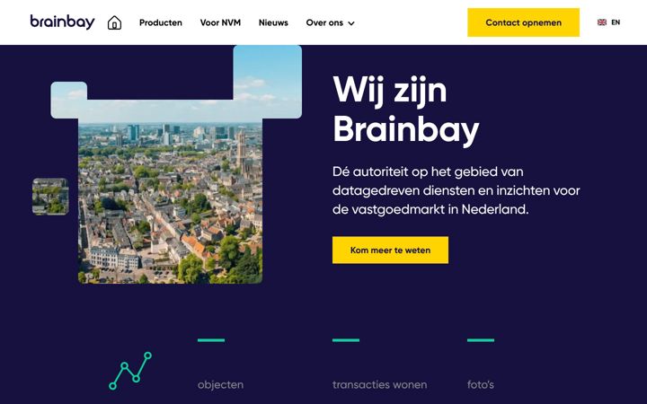 Screenshot of brainbay.nl