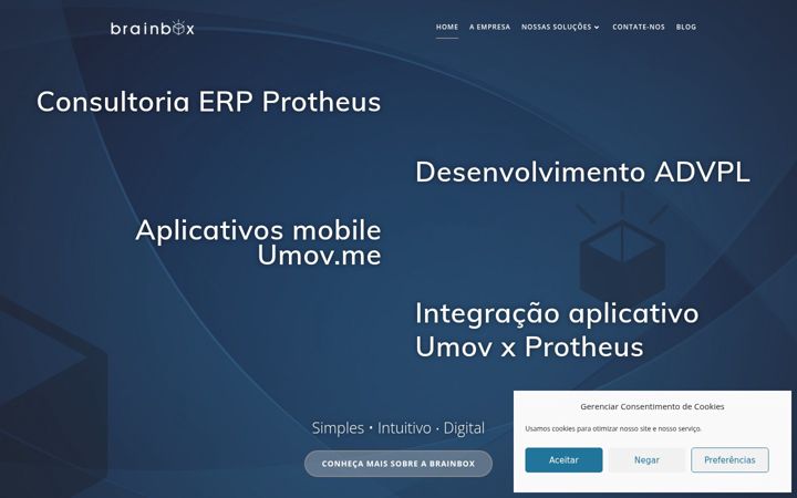Screenshot of brainbox.com.br