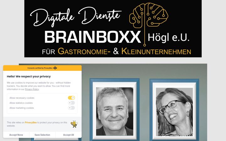 Screenshot of brainboxx.at