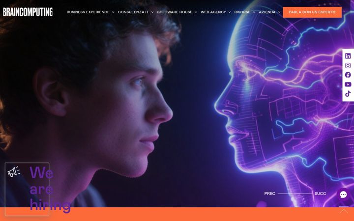 Screenshot of braincomputing.com