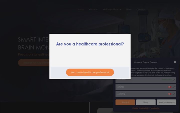 Screenshot of braindex.com