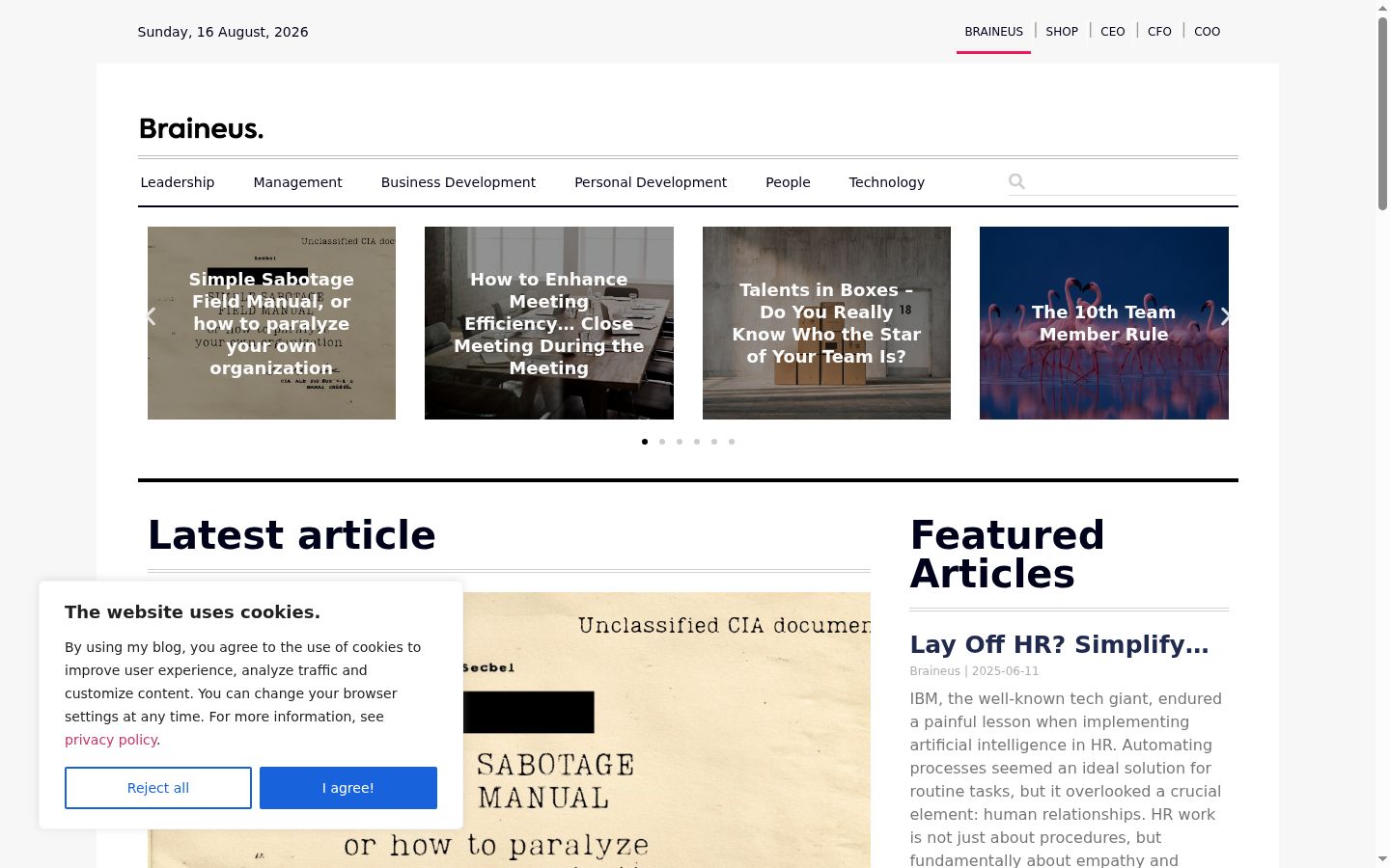 Screenshot tal-banner tal-kunsens muri qabel kwalunkwe interazzjoni