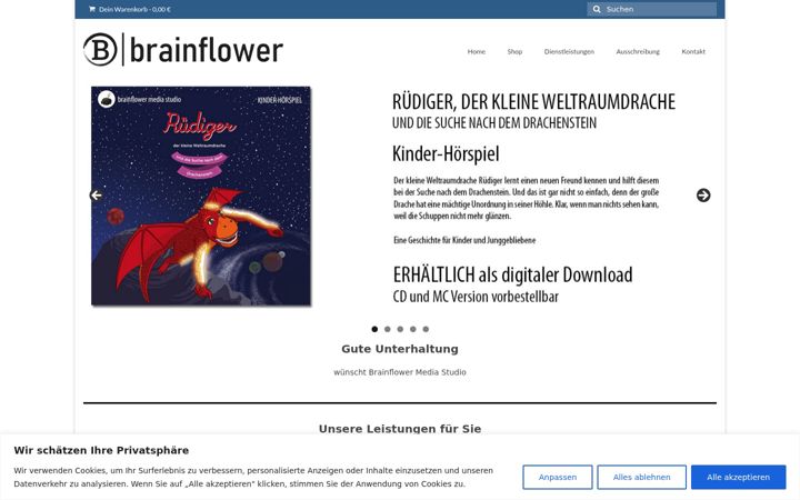 Ekrano kopija brainflower.de