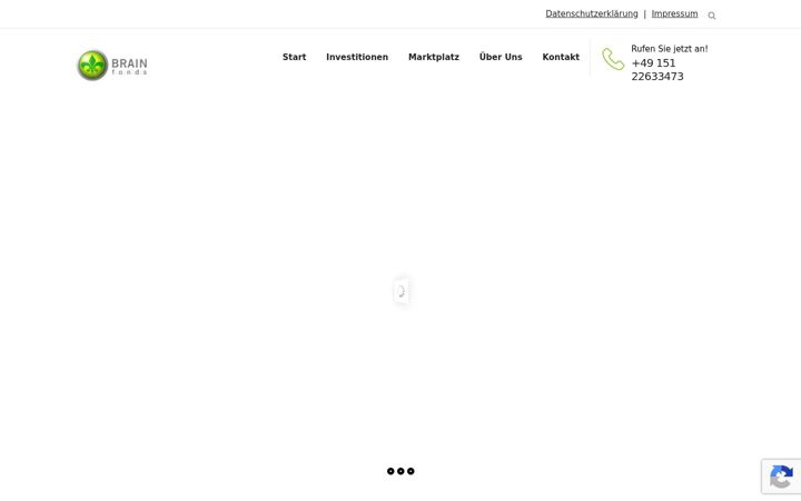 Screenshot of brainfonds.de