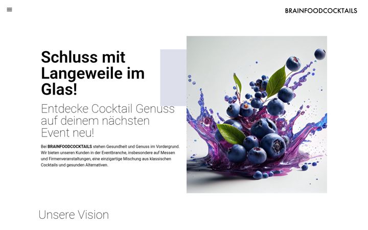 Ekrano kopija brainfoodcocktails.de