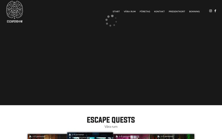 Screenshot of braingear.se