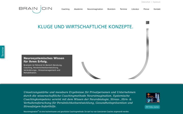 Screenshot of brainjoin.com