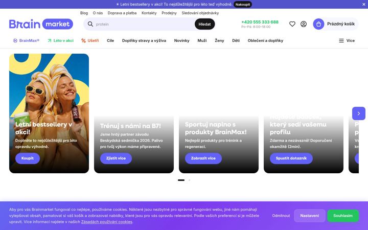 Screenshot of brainmarket.cz