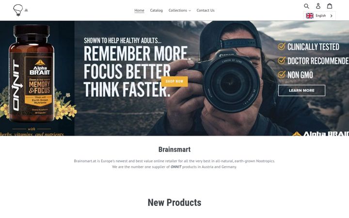 Screenshot of brainsmart.at