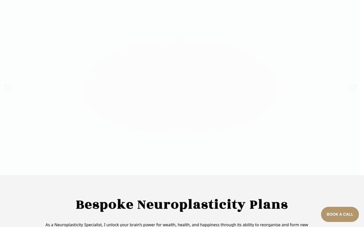 Screenshot of brainsrewired.com