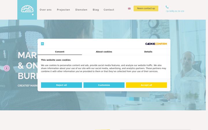 Screenshot of brainstorm-marketing.com