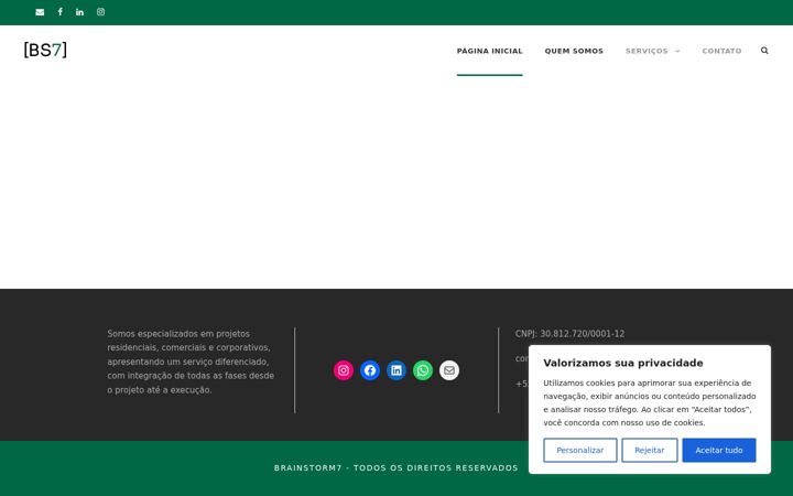 Screenshot stránky brainstorm7.com.br