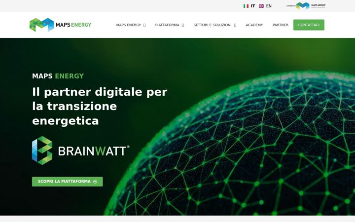 Screenshot of brainwatt.it