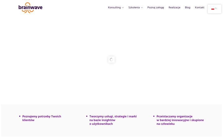 Screenshot ta' brainwave.com.pl
