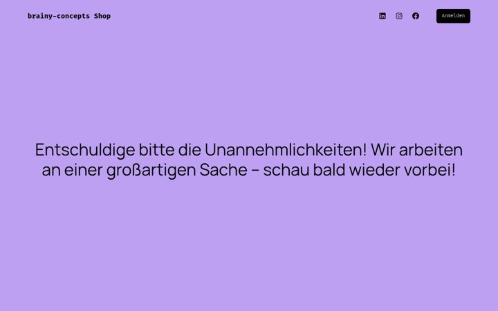 Ekrano kopija brainy-concepts.de