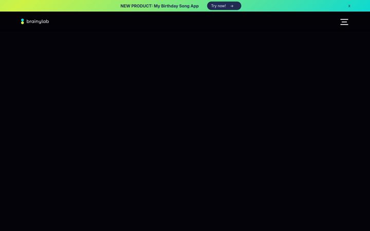 Screenshot of brainylab.io