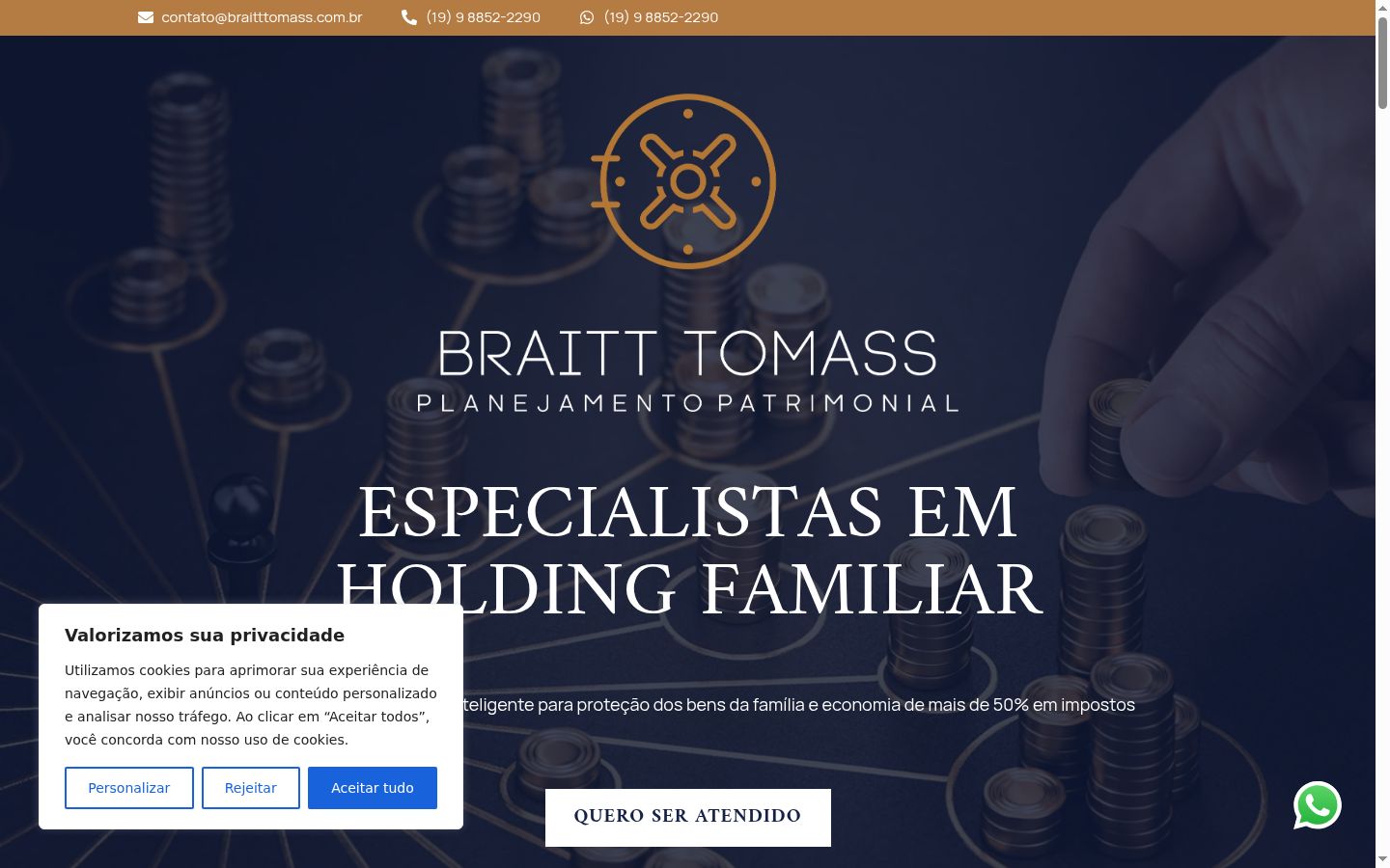 Screenshot tal-banner tal-kunsens muri qabel kwalunkwe interazzjoni