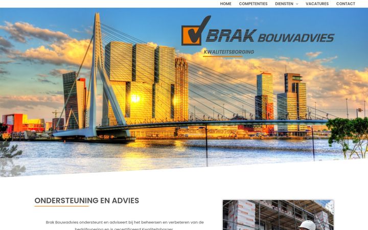 Screenshot of brak-bouwadvies.nl