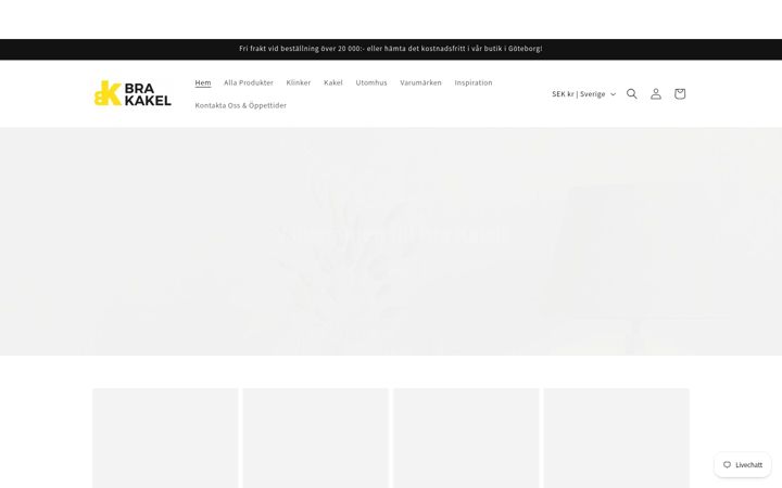 Screenshot of brakakel.se