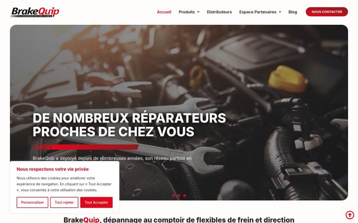 Screenshot of brakequip.fr
