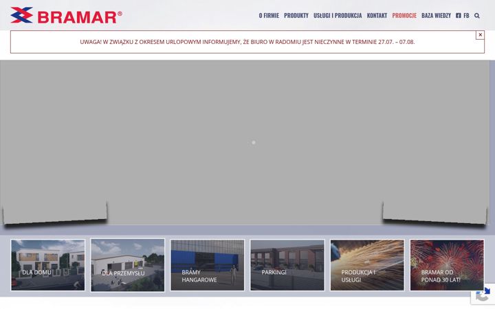 Screenshot of bramar.pl