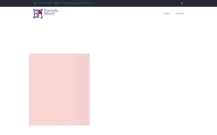 Screenshot of brambillaalfredo.com